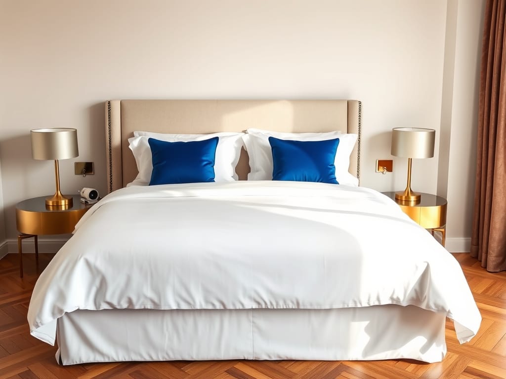 Luxury bedroom apartment